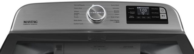 Maytag® 5.2 Cu. Ft. White Top Load Washer 6