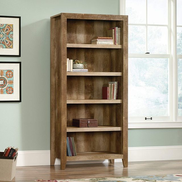 Sauder Select ® Dakota Pass Craftsman Oak 5-Shelf Bookcase-2