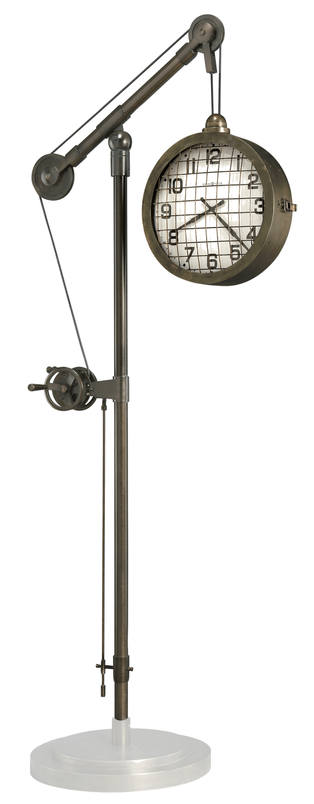 Howard Miller® Pulley Time Aged Bronze Floor Clock 2