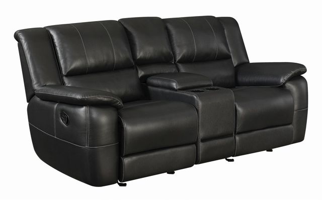 Coaster® Lee Double Reclining Gliding Loveseat 4
