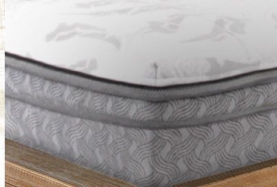 Corsicana American Bedding™ 9" Innerspring Cushion Firm Euro Top Queen Mattress 0