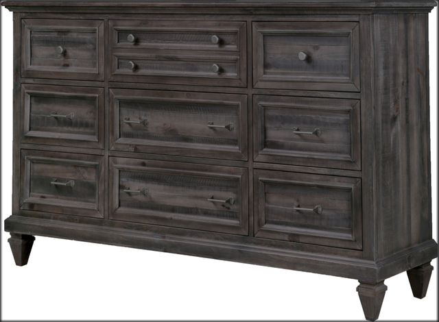 Magnussen Home® Calistoga Weathered Charcoal Drawer Dresser-2