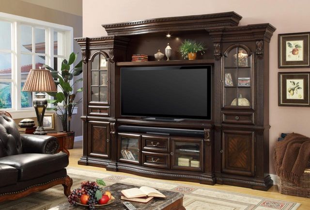Parker House® Bella 67 in. TV Console with power center 2