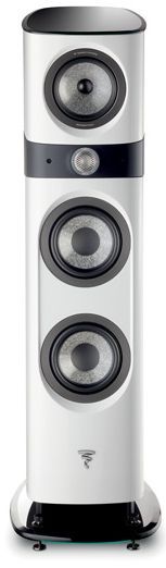 Focal® Carrara White 3-Way High-End Floorstanding Loudspeaker 1