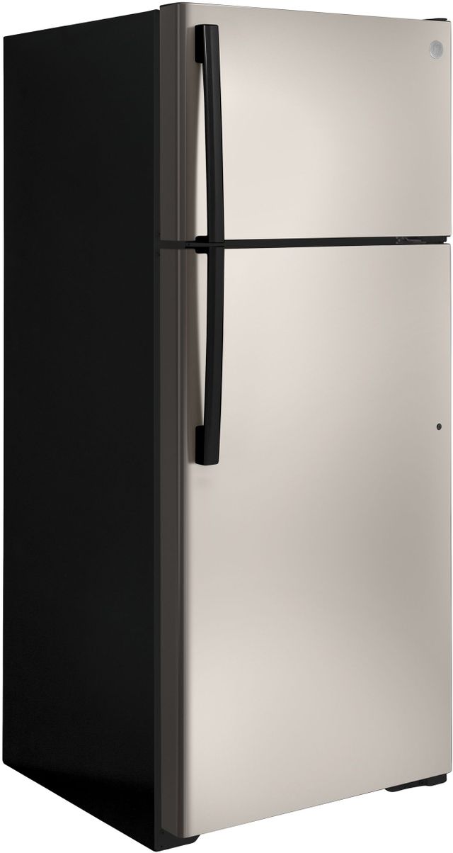 GE® 17.5 Cu. Ft. Silver Top Freezer Refrigerator 3