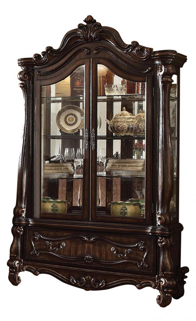 ACME Furniture Versailles Cherry Oak Curio Cabinet