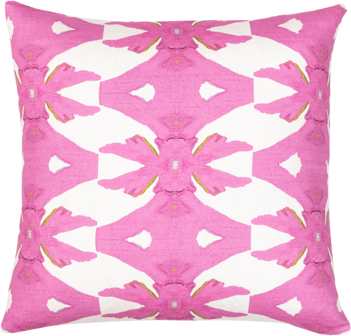 Laura Park Designs Palm Pink 22" x 22" Toss Pillow