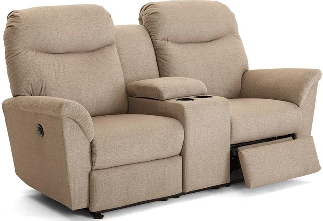 Best® Home Furnishings Caitlin Power Reclining Rocker Loveseat with Console 2