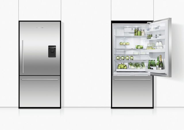 Fisher & Paykel Series 7 17.1 Cu. Ft. Stainless Steel Counter Depth Bottom freezer Refrigerator 6