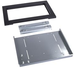 KitchenAid® 27" PrintShield™ Black Stainless Steel Built In Microwave Trim Kit