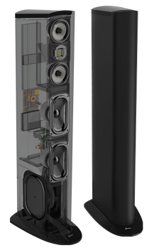 Triton three+ sales tower speakers