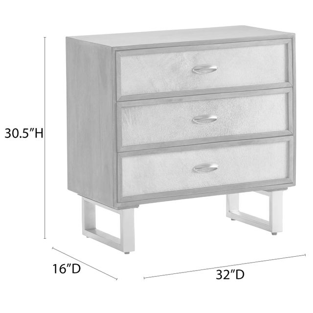 Crestview Collection Theodore 3-Drawer Chest-1