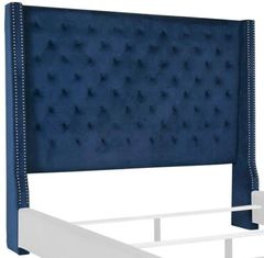 Signature Design by Ashley® Coralayne Blue Queen Upholstered Headboard