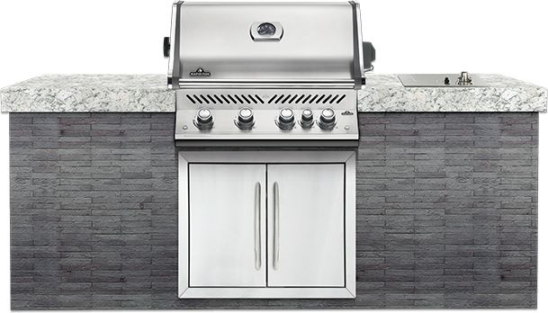 Napoleon Prestige Pro™ 500 Series 33" Stainless Steel Built In Grill 1