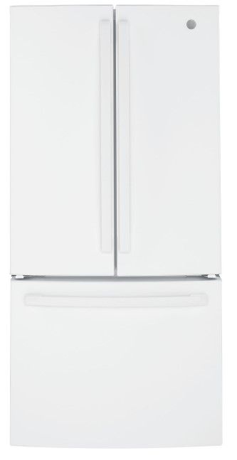 GE® Series 24.8 Cu. Ft. French Door Refrigerator-White