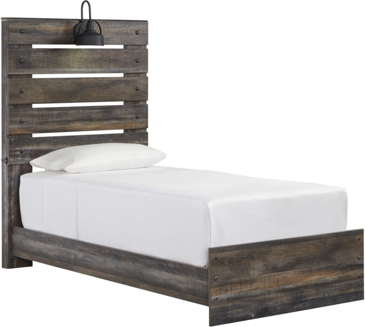 Signature Design by Ashley® Drystan Brown Twin Panel Bed