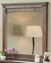 International Furniture Direct Mezcal Bedroom Mirror