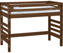 Crate Designs™ Furniture Brindle Twin Ladder End Loft Bed
