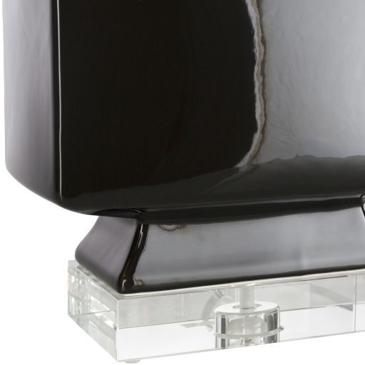 Surya Cutler Black Table Lamp-1