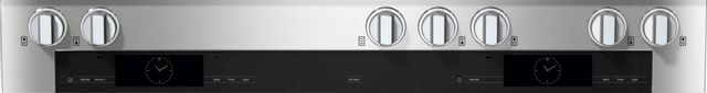 Miele 48" Clean Touch Steel Freestanding Dual Fuel Natural Gas Range -3