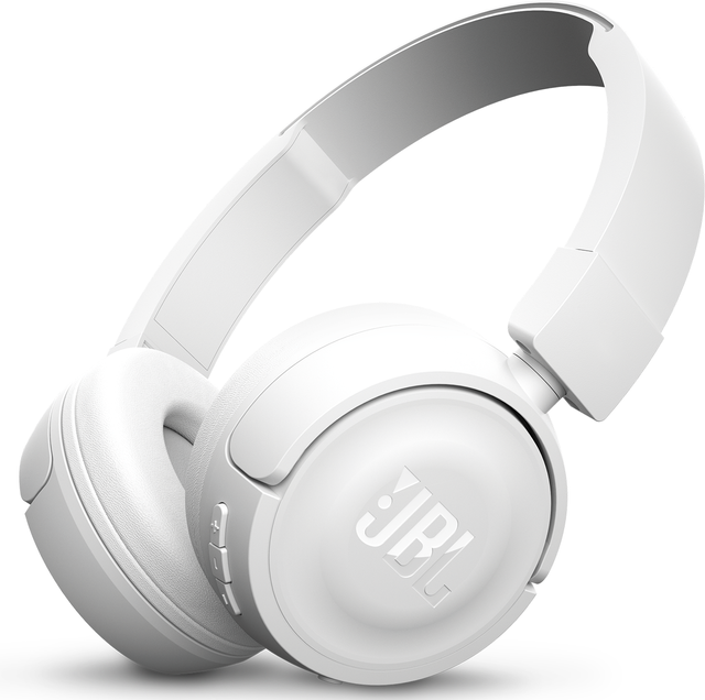 JBL® T450BT White Wireless On-Ear Headphones