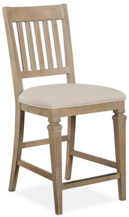 Magnussen Home® Lancaster Beige/Dovetail Grey Counter Dining Chair