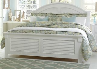 Liberty Furniture Summer House I Oyster White Queen Panel Headboard