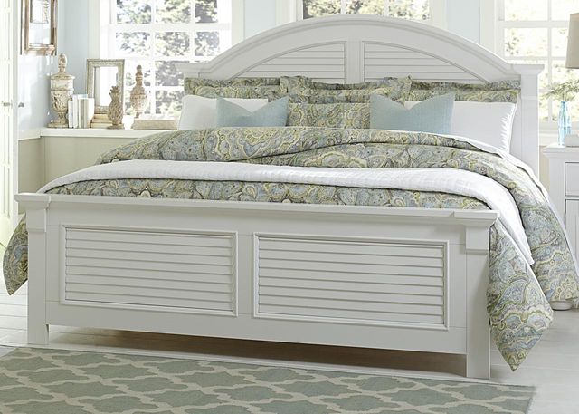 Liberty Furniture Summer House I Queen Panel Footboard-0