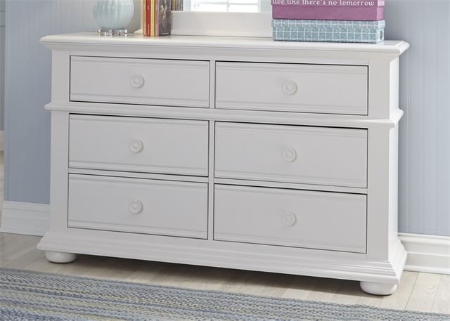Liberty Furniture Summer House Oyster White Youth Dresser-3