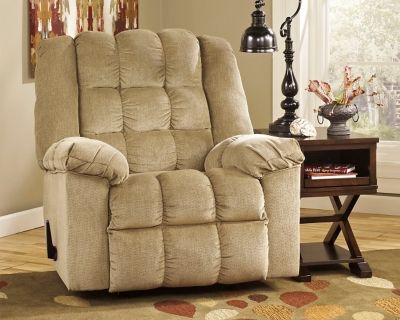 Fauteuil berçant inclinable Ludden, beige, Signature Design by Ashley® 1