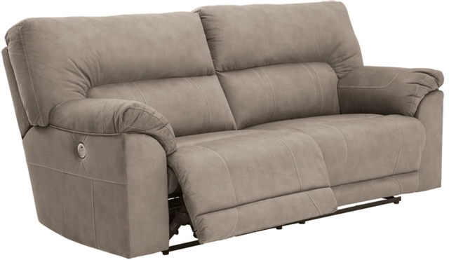 Benchcraft® Cavalcade Slate Power Reclining Sofa-1