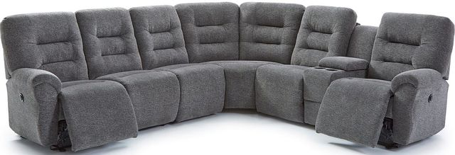 Best Home Furnishings® Unity 7-Piece Reclining Sectional 2