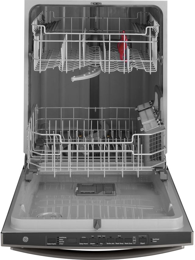 GE® 24" Built In Dishwasher-Black Slate 1