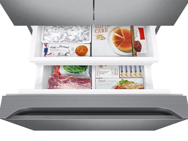 Samsung 22.0 Cu. Ft. Fingerprint Resistant Stainless Steel French Door Refrigerator 7