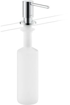 AXOR® Uno Steel Optic Soap Dispenser