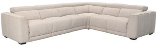 Parker House® Noho Bisque 4 Piece Sectional Sofa Set