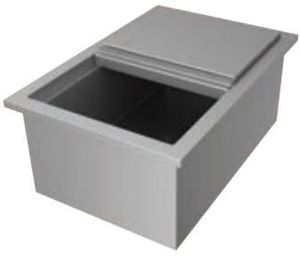Hestan 16” Stainless Steel Insulated Ice Bin