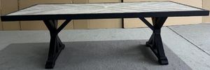 Signature Design by Ashley® Beachcroft Black/Light Gray Outdoor Dining Table