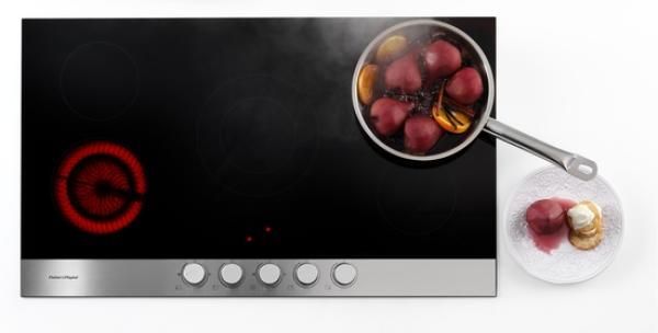Fisher Paykel 36" Electric Cooktop-Stainless Steel 1