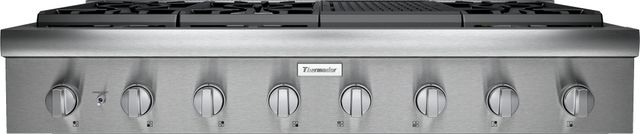Thermador® Professional 48" Gas Rangetop-Stainless Steel-1