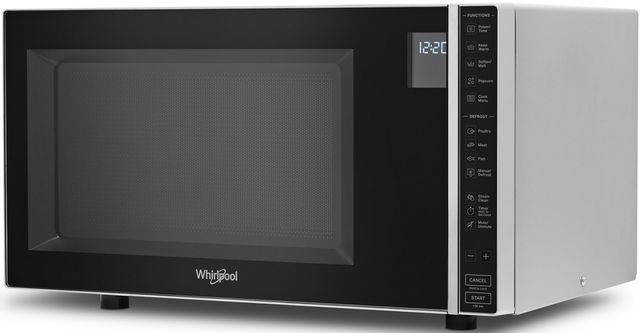 Whirlpool® 1.1 Cu. Ft. Silver Countertop Microwave 4