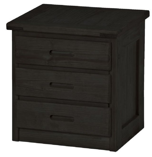 Crate Designs™ Furniture Classic 24" Tall Nightstand with Lacquer Finish Top Only 6