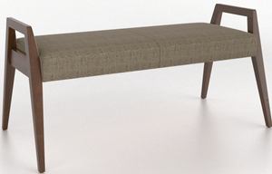 Canadel East Side Cognac Washed Wood Bench