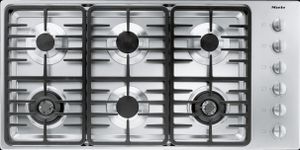 Miele 42" Liquid Propane Stainless Steel Cooktop