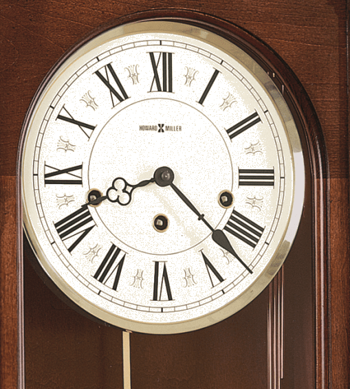 Howard Miller® Alcott Windsor Cherry Wall Clock 1