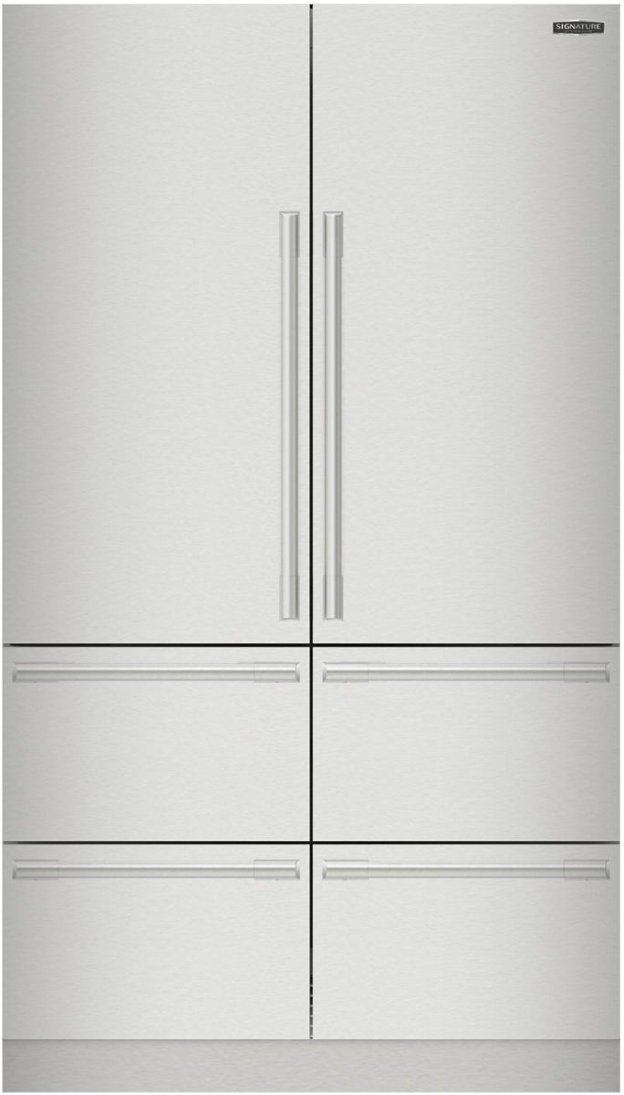 Signature Kitchen Suite 24.6 Cu. Ft. Panel Ready Built-In Counter Depth  French Door Refrigerator