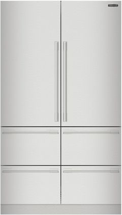 Signature Kitchen Suite 24.6 Cu. Ft. Panel Ready Built-In Counter Depth French Door Refrigerator 