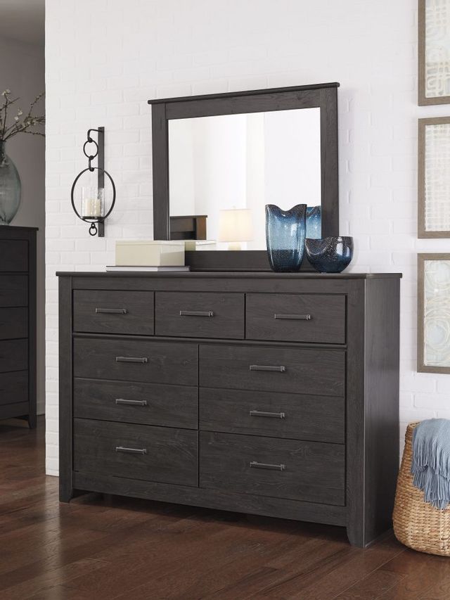 Signature Design by Ashley® Brinxton Charcoal Dresser and Mirror 5