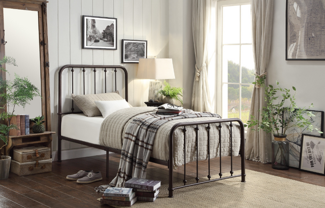 Homelegance® Larkspur Queen Metal Platform Bed-2