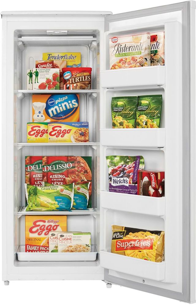 Danby® Designer 10 1 Cu Ft White Upright Freezer Freds Appliance